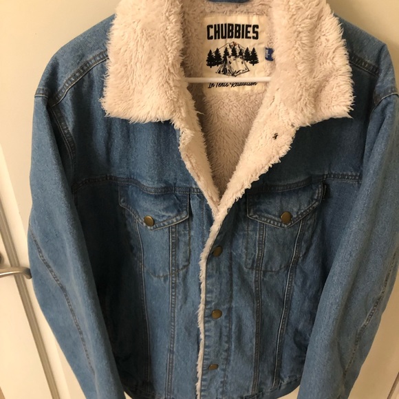 chubbies jean jacket